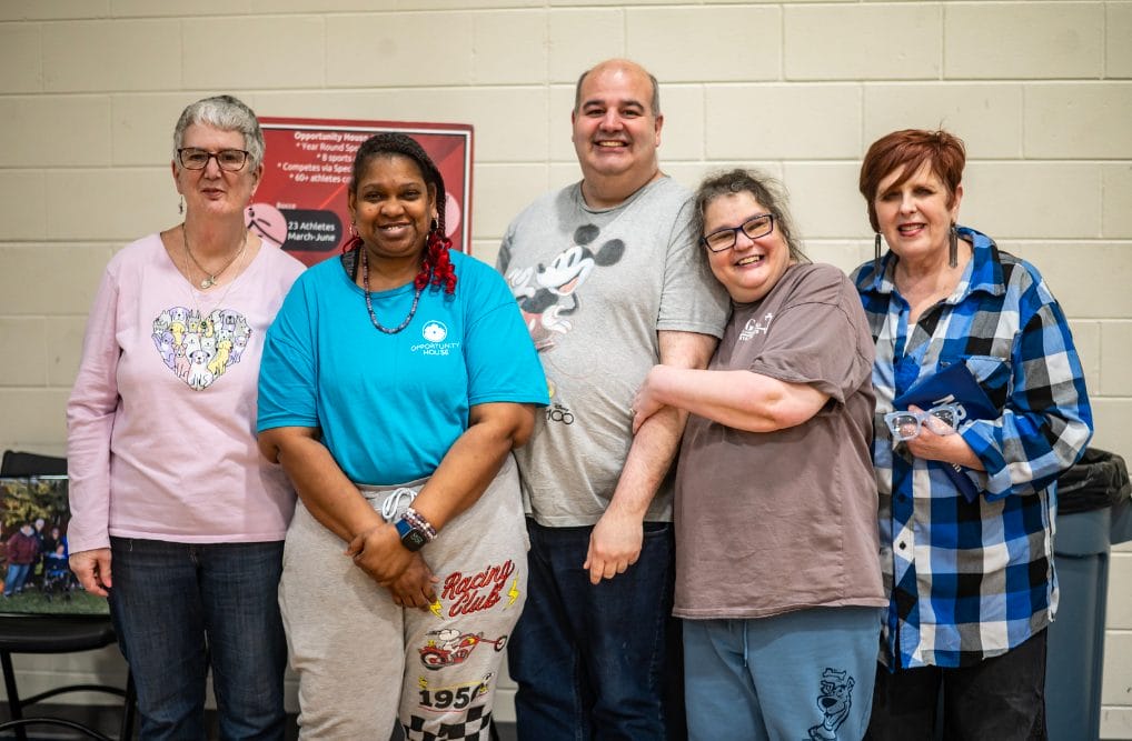 Opportunity House Recreation program volunteers posing for photo.