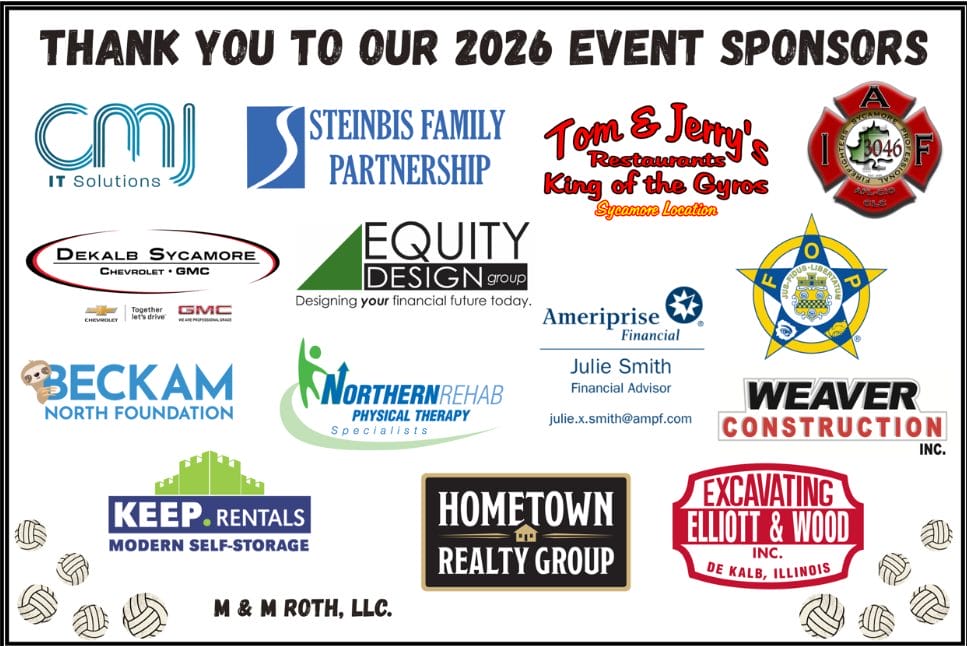 Event Sponsors for Volleyball Event at Opportunity House